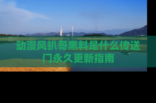 动漫风扒哥黑料是什么传送门永久更新指南