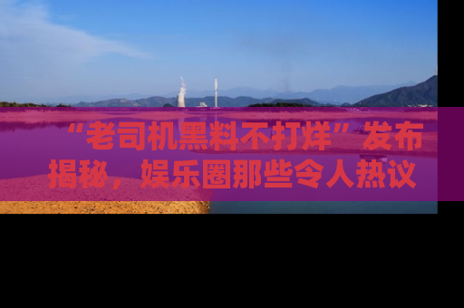 “老司机黑料不打烊”发布揭秘，娱乐圈那些令人热议的黑暗秘密！