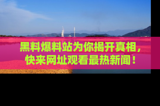 黑料爆料站为你揭开真相，快来网址观看最热新闻！