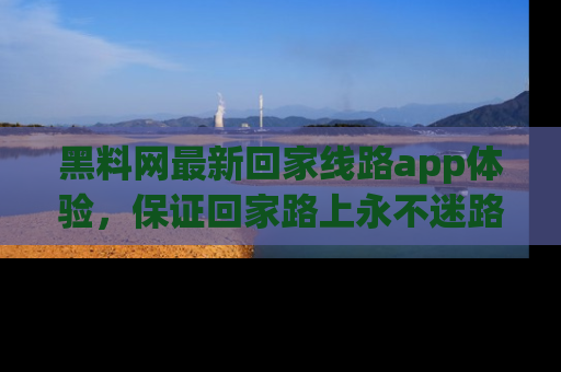 黑料网最新回家线路app体验，保证回家路上永不迷路顺畅